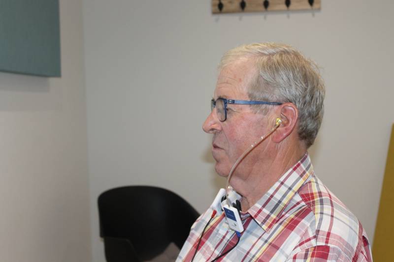 Test auditif aux inserts chez M & l'audition