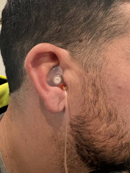 Embout anti bruits sur mesure chez M & l'audition